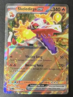 Skeledirge ex 037/193 Paldea Evolved Double Rare Holo Pokemon TCG Card NM - Image 1