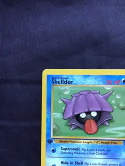 Pokemon Cards: Fossil 1st Edition Common: Shellder 54/62 - Image 2