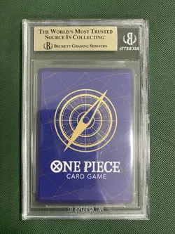 BGS 9.5 Monkey D Luffy P-033 PROMO Weekly Shonen Jump ONE PIECE Card Japanese - Image 2