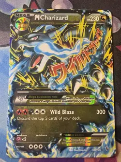 Pokemon TCG Mega M Charizard EX Flashfire Holo Ultra Rare Card 69/106 XY - Image 1