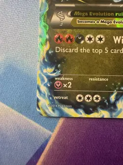 Pokemon TCG Mega M Charizard EX Flashfire Holo Ultra Rare Card 69/106 XY - Image 5