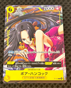 One Piece Card Game Boa Hancock P-115 P Special Bandai Japan Anime - Image 1