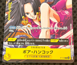 One Piece Card Game Boa Hancock P-115 P Special Bandai Japan Anime - Image 4