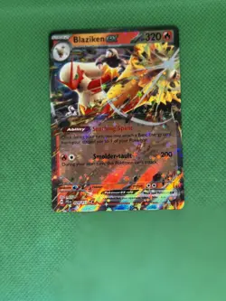 Pokemon TCG EX Blaziken 024/159 Journey Together Holo Ultra Rare Card - Image 1