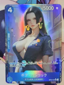 Boa Hancock Sexy One Piece CCG ACG Anime Custom Card Waifu Doujin - Image 1