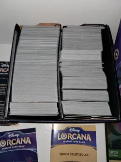 Disney Lorcana Card Set - Ursula's Return - Cards, Box, Manuals & 2 Large Cards - Image 3