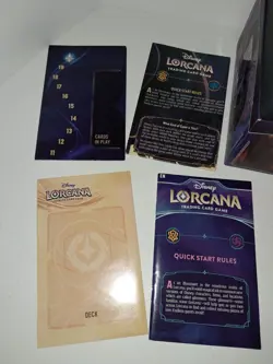 Disney Lorcana Card Set - Ursula's Return - Cards, Box, Manuals & 2 Large Cards - Image 5