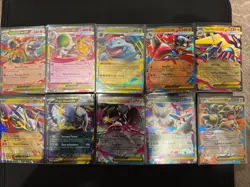 Mega Evolutions EX Pokemon Card Lot 10 Cards - Image 1