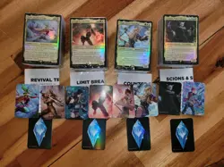 Magic the Gathering Final Fntasy all 4 commander decks sealed packs - Image 1