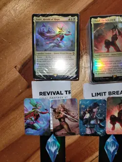Magic the Gathering Final Fntasy all 4 commander decks sealed packs - Image 2