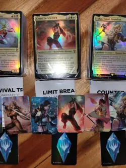Magic the Gathering Final Fntasy all 4 commander decks sealed packs - Image 3
