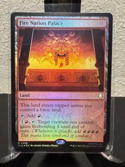 Fire Nation Palace FOIL - 268 - TLA - NM - MTG Magic the Gathering - Image 1