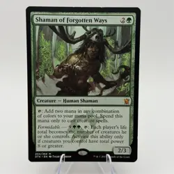Magic MTG: Shaman Of Forgotten Ways -Dragons Of Tarkir (DTK) #204 Lightly Played - Image 1