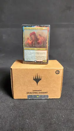 Magic The Gathering Draconic Dissent Commander Deck New Sealed Deck MTG EDH - Image 1