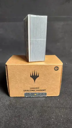 Magic The Gathering Draconic Dissent Commander Deck New Sealed Deck MTG EDH - Image 2