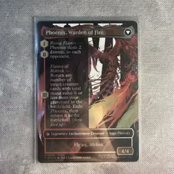 Joshua, Phoenix's Dominant (Borderless) (Surge Foil) Final Fantasy Foil - Image 2