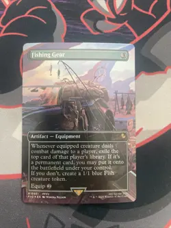 Fishing Gear (Borderless) Commander: Final Fantasy Foil - Image 1