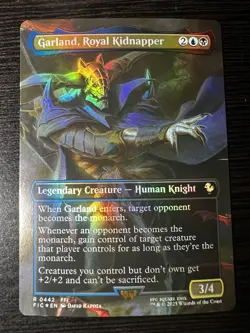 MTG Garland, Royal Kidnapper (Borderless) Foil - Final Fantasy 1 0442 - Image 1