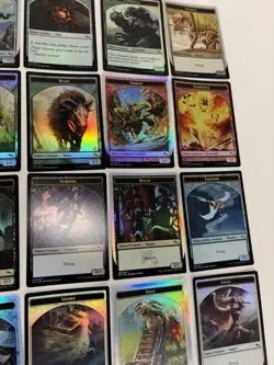 Mtg Magic The Gathering Mint NM Foil Holo Complete Unstable Token Set All 1 - 20 - Image 5