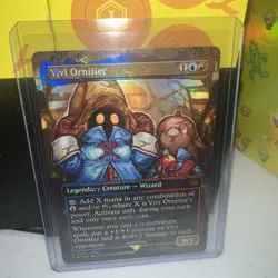 MTG Vivi Ornitier (Borderless) (Chocobo Track Foil) Final Fantasy Foil M 0570 - Image 1