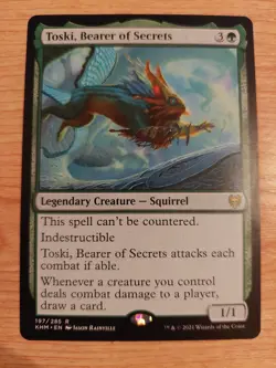 Toski, Bearer of Secrets - 197/285 (Kaldheim) - Near Mint NM - Rare - Image 1