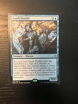 Spark Double, War of the Spark expansion, Rare, NM, MTG - Image 1