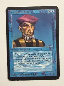 Prodigal Sorcerer Alpha HP MTG Magic the Gathering - Image 1