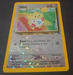 Togepi 04/18 Southern Islands Reverse Holo LP Pokemon - Image 1