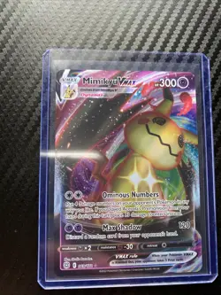 Mimikyu VMAX 069/172 - Brilliant Stars - Ultra Rare Holo Pokemon Card Near Mint - Image 2