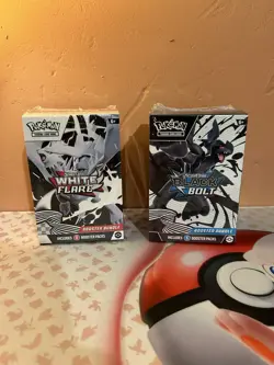 Pokemon TCG: Scarlet & Violet Black Bolt & White Flare Booster Bundle (PAIR) - Image 1