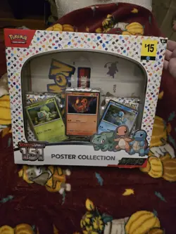 Pokemon TCG - Set Of 5- 151 Pokemon Poster Collection - Sealed - Image 1