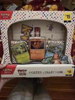Pokemon TCG - Set Of 5- 151 Pokemon Poster Collection - Sealed - Image 3