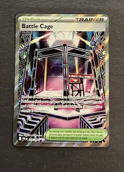 Battle Cage Full Art 116/094 Phantasmal Flames Pokemon TCG-NM - Image 1