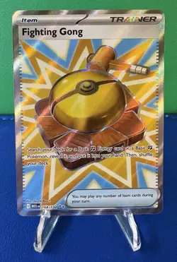 Pokemon TCG Fighting Gong Full Art Holo Trainer Card - Near Mint - Image 2