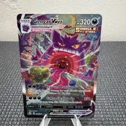 Pokemon Gengar VMAX Alt Art Secret Rare Holo Card 271/264 Swsh08: Fusion Strike - Image 1