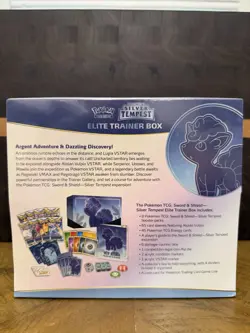 Pokemon Silver Tempest ETB Elite Trainer Box New Sealed - Image 2