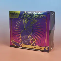 POKEMON SCARLET & VIOLET ELITE TRAINER BOX 2023 ENGLISH OVP SEALED - Image 1