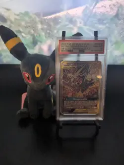 Moltres Zapdos Articuno GX SM210 Pokemon Hidden Fates Stained Glass Birds PSA 10 - Image 1