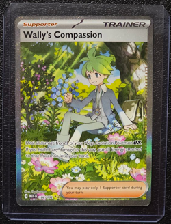 Wally’s Compassion 186/132 Pokemon Mega Evolution Special Illustration Rare - Image 1