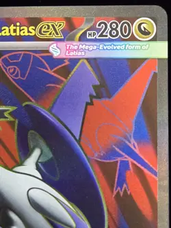 Pokemon TCG: Mega Evolution - Mega Latias ex (163/132) Full Art Ultra Rare Holo - Image 3