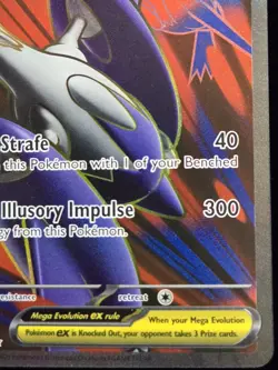 Pokemon TCG: Mega Evolution - Mega Latias ex (163/132) Full Art Ultra Rare Holo - Image 4