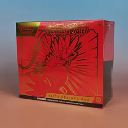 POKEMON SCARLET & VIOLET ELITE TRAINER BOX 2023 ENGLISH OVP SEALED - Image 1
