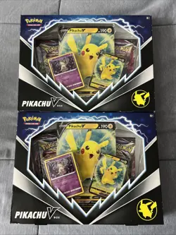 2x Pokemon Tcg Pikachu V Box Sealed Lot Of 2 - Image 1