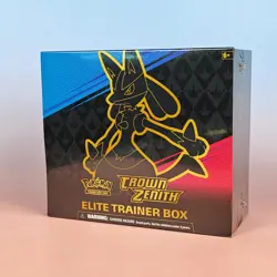 POKEMON CROWN ZENITH ELITE TRAINER BOX 2023 ENGLISH OVP SEALED - Image 1