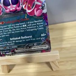 Pecharunt EX 039/064 - Pokemon TCG SV: Shrouded Fable - Holo Half Art NM - Image 5