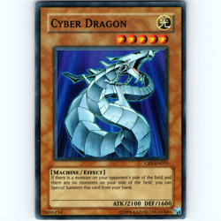 Yugioh Cyber Dragon CRV-EN015 Unlimited Super Rare Holo - NM ?? - Image 1