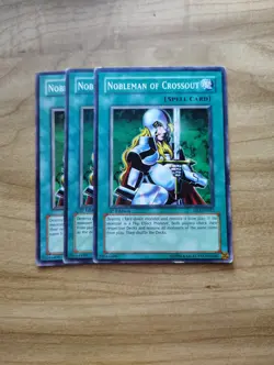 Yu-Gi-Oh! - NobleMan Of Crossout 3X - Full Playset - Image 1