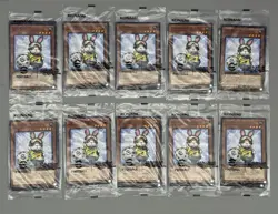 Yu-Gi-Oh! Rescue Rabbit & Neymar Jr eFootball Promo Set of 10 Limited yugioh New - Image 1
