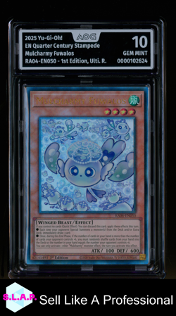 MULCHARMY FUWALOS YUGIOH RA04-EN050 2025 QUARTER CENTURY STAMPEDE UR ENG AOG 10 - Image 1