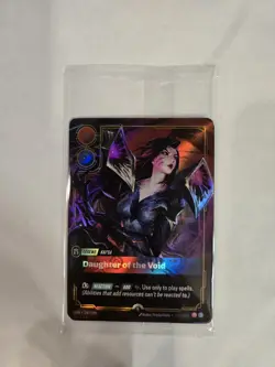 2 Pack Sealed Riftbound Foil Promo Card, Daughter Of The Void. - Image 1